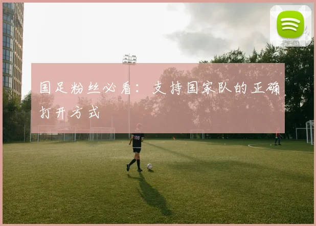 国足粉丝必看：支持国家队的正确打开方式