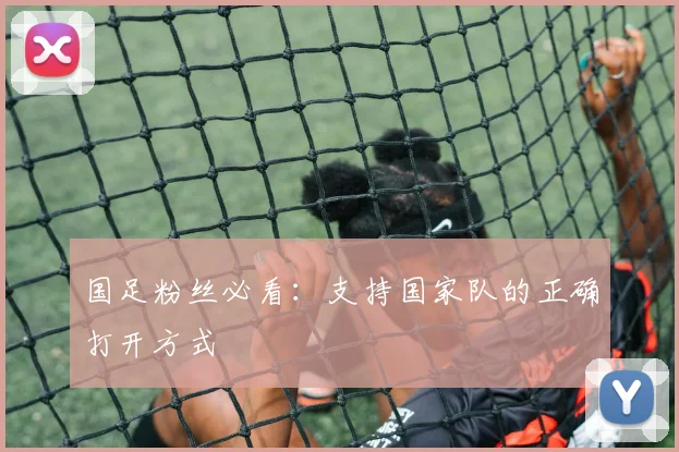 国足粉丝必看:支持国家队的正确打开方式
